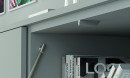IF-magnes K-Lock 10x27mm szary wersja wpuszczana