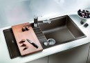 BLANCO 523263 zlewozmywak ZIA XL 6 S Compact antracyt z korkiem SILGRANIT