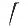 MILADESIGN skośna noga  ET N42026, czarny, 420 mm