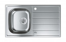 GROHE 31552SD1 zlewozmywak K200 45 -S 860 x 500mm, stal nierdz. szczotkowana