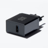 VersaPick, 1x USB A/C, owalny, biały matowy RAL 9003