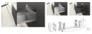 HETTICH 9257183 AvanTech You komplet boków dla indyw. materiału 187/500 biały