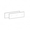 HETTICH 9283181 Avantech YOU wypełnienie szklane 10mm do Inlay 187/500mm