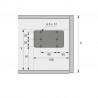 HETTICH 9206691 Lift Mini 200N do klap