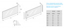 HETTICH 9283181 Avantech YOU wypełnienie szklane 10mm do Inlay 187/500mm
