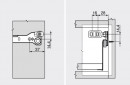 BLUM 320M0009.01 blokada przeciwko wypadnięciu