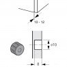 HETTICH 9277153 TopLine L new zestaw mat.łączących do cienkich materiałów10-12mm