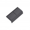 GOLLINUCCI Organizer łazienkowy z akcesoriami do gł. 270 mm, antracyt 122x242x69