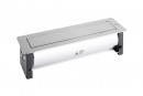 VersaTurn 3x 230V, 1x USB A/C 5V, stal nierdzewna