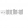 HETTICH 9278337 rám AvanTech YOU Pull 500/600 2dílný antracit