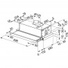 FRANKE Odsavač FTC 632L WH bílá
