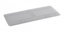 LEGRAND Pop-up podwójny, 2x 230V, ładowarka  USB A+A, 1x RJ45, HDMI, aluminium