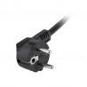 LEGRAND Pop-up podwójny, 4x 230V, stal nierdzewna, schuko