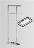 KES 003555 Tandem II Arena Style 450/1100 chrom