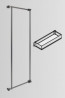 KES 003663 Tandem Side Arena style 450/1700mm chrom
