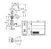 GROHE 31455AL1 Blue Home startovní sada C-výpusť kartáčovaný hard graphite