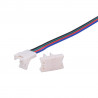 StrongLumio Złącze do taśm LED 10 mm - kabel 4 żyłowy
