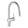 GROHE 30438000 Bateria VENTO C- z podwójną wyciąganą wylewką chrom