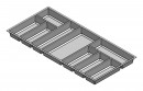 Wkład na sztućce Classico Kristall softTouch 90 (822 x 424 mm) czarny
