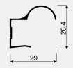 SEVROLL 00483 Focus 16mm rączka 2,7m srebrny