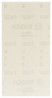 BOSCH 2608900751 Brusná mřížka 10ks M480, 93 x 186 mm, P400