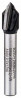 BOSCH 2608628446 Drážkovací fréza tvaru V/6 mm/D1 9,5 mm/L 12,35 mm/G 45 mm/90°