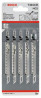 BOSCH 2608637590 Pilový plátek do přímočaré pily 5ks T 301 CD Clean for Wood