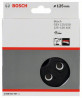 BOSCH 2608601607 Opěrný talíř středně tvrdý, 125 mm