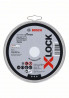 BOSCH 2608619262 X-LOCK řezný kotouč plochý Standard for Inox, 125  ×1 mm