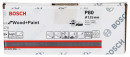 BOSCH 2608901126 Brusný papír C470, balení 50 ks, pr. 125 mm, P80
