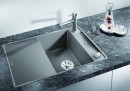 BLANCO 523198 zlewozmywak AXIA III 45 S-F kawowy z korkiem SILGRANIT PuraDur