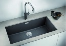 BLANCO 523145 zlewozmywak SUBLINE 800-U biały InFino manualny SILGRANIT PuraDur