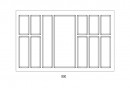 Wkład na sztućce Classico 90 (822 x 474 mm) biały