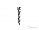 SEVROLL 20041 wkręt 2,5x18mm łeb półkulisty ocynk biały