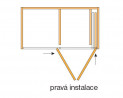 HAWA-27637 Folding Concepta 25 1250-1850 mm srebrna prawa new