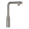 GROHE 30444AL0 Baterie ACCENT SmartControl výsuvní L-výpusť kartáč Hard Graphite