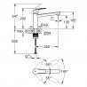 GROHE 30464DC0 Bateria Via supersteel
