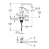 GROHE 30568DC0 Baterie Via U-výpusť supersteel