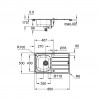 GROHE 31562SD1 komplet K200, stal nierdzewna szczotkowana + Bau Edge chrom