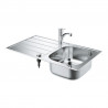 GROHE 31565SD1 Set K200 + Eurosmart nerez ocel, kartáčovaná