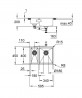 GROHE 31576SD1 Dřez K700U 60-S 585 x 440mm dřez vpravo nerez ocel, kartáčovaná