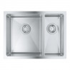 GROHE 31577SD1 Dřez K700U 60-S 585 x 440mm dřez vlevo nerez ocel, kartáčovaná