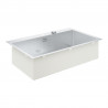 GROHE 31584SD1 Dřez K800 90-S 846 x 510mm nerez ocel, kartáčovaná