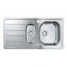 GROHE 31564SD1 Dřez K200 60-S 965 x 500mm nerez ocel, kartáčovaná