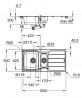 GROHE 31572SD1 Dřez K500 60-S 970 x 500mm nerez ocel, kartáčovaná