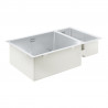 GROHE 31575SD1 Dřez K700U 80-S 760 x 450mm dřez vlevo nerez ocel, kartáčovaná