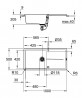 GROHE 31641AT0 Dřez K400 60-C 1000 x 500mm granitová šedá