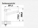 BLANCO 523118 bateria AMBIS HD stal nierdzewna szczotkowana