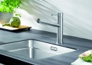 BLANCO 523118 bateria AMBIS HD stal nierdzewna szczotkowana