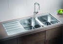 BLANCO 523037 zlewozmywak LEMIS 8S-IF kawowy InFino bez korka SILGRANIT PuraDur